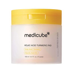 Отшелушивающие тонер-пэды с койевой кислотой - Kojic Acid Turmeric Pad, 160 мл*70 шт