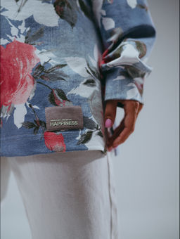 Роуз свитшот женский (голубой) - Lovetex фото 8