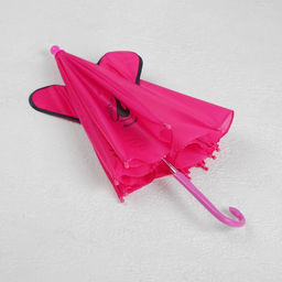 Зонт детский механический «Животные», r — 24 см, с ушками, цвет МИКС