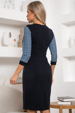 Платье Open Style 6531 синий