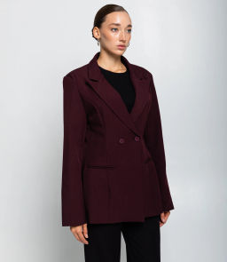 Жакет #КТ20723, сливовый