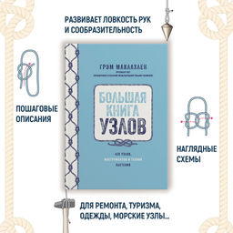 Большая книга узлов. 420 узлов, инструментов и техник плетения. Маклахлен Г. - Колибри фото 10