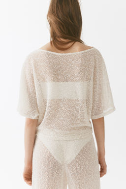 Top en punto con brillo - H&m фото 3