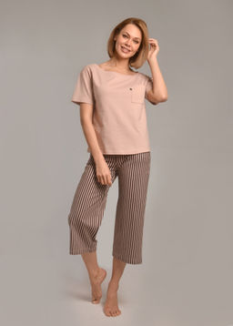 Комплект с брюками ПАЛАЦЦО (лиловый № 4)