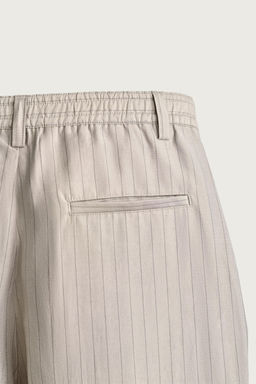 PANTAL?N FLUIDO PLIEGUES LATERALES / Gris / Tostado - Zara фото 14
