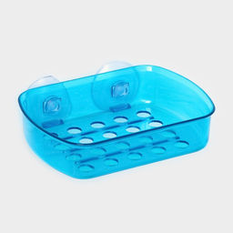 Цена за 2 шт. Мыльница на присосках Bath Collection, пластик, 13×10×3 см, МИКС