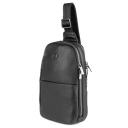 Мужская кожаная сумка-слинг - Barcelo biagi фото 2