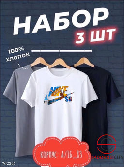 Набор мужских футболок, 3 шт