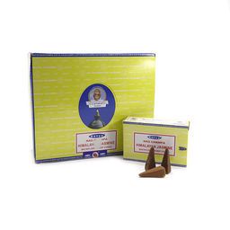 Благовония Satya Back Flow Cones Himalayan Jasmine стелющийся дым конусы 1шт - 10конусов