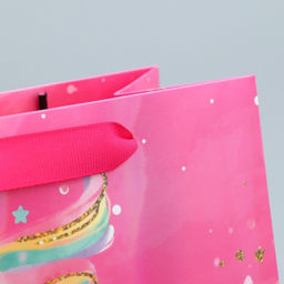 Пакет ламинированный Единорог, MS 18 х 23 х 10 см - Дарите счастье фото 4