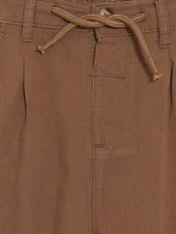 Loose Fit Erkek ?ocuk Keten Kar???ml? Pantolon