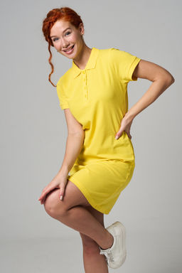 Платье-поло Натали хлопок  фото 40