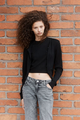 Camiseta de punto fino