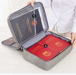 Большой органайзер для документов А4 с двойным дном