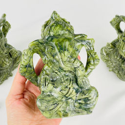 Статуэтка Ганеша из Змеевика - Радуга самоцветов фото 3