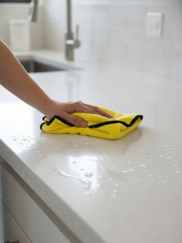 Салфетка из микрофибры CM-07 супервпитывающая 30х30 см арт.104775 /MALLONY/  фото 3