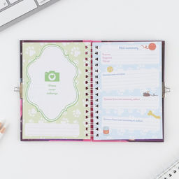 Анкета для девочек на замочке Анкета классной девчонки и ее подруг, А6, твёрдая обложка, 40 листов - Artfox фото 9