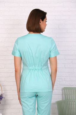 Костюм хирургический 185 CVC. Цвет: мятный - Стильб фото 2