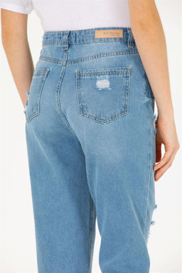 Женские голубые джинсовые брюки - U.s. polo assn фото 13