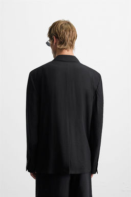 RELAXED FIT FLUID BLAZER - Zara фото 3
