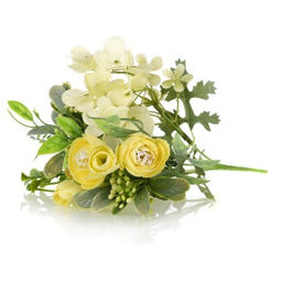 Цветок искусственный 30 см / NW713 /уп 90/900/ (Белый) - Галеонтрейд фото 4