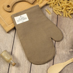 Варежка - прихватка «Этель» ECO, 20×28 см, ватин 250 г/м², оливковая