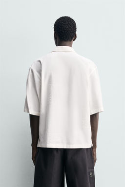 CAMISA POLO BORDADOS FRUTAS / Blanco - Zara фото 3