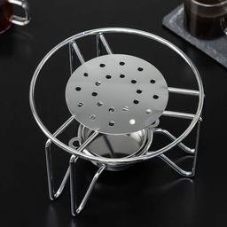 Подставка - подогрев под чайник Доляна «Романтика», отверстие для свечи 4 см, 15.5×15.5×10 см