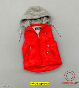 Жилет детский из хлопка