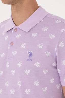 Erkek Regular Fit Lila Polo Yaka Ti__rt Sepette S_rpriz _ndirim - U.s. polo assn фото 7