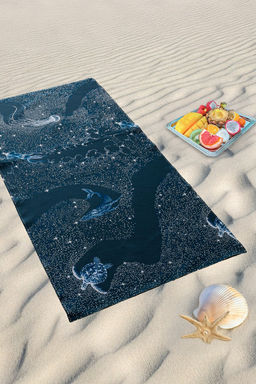 Полотенце пляжное Тайны океана - Натали фото 2