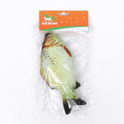 Игрушка Рыба моей мечты! с кошачьей мятой, 20 см - Пижон фото 5