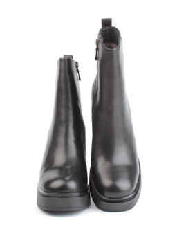 04-M3-1451 BLACK Ботильоны зимние женские (натуральная кожа, натуральный мех) - Фабричный китай фото 10