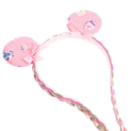 Ободок «Ушки», с косичками