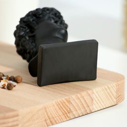 Подставка для зубочисток Давид, черная, 5х5х9 см - Дорого внимание фото 4