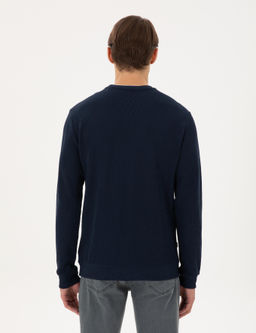 Lacivert Regular Fit Sweatshirt - Pierre cardin фото 5