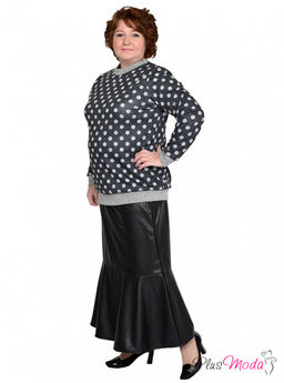 Джемпер Модель №818 размеры 44-84 - Plusmoda фото 9