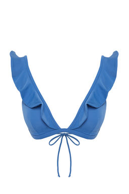 TRENDYOLMILLA Mavi Ucgen F?rf?rl? Bikini Ustu TBESS22BU0023  фото 5