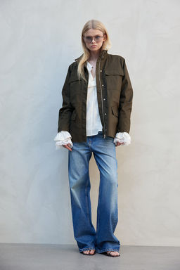 Chaqueta cargo de algodon - H&m фото 3