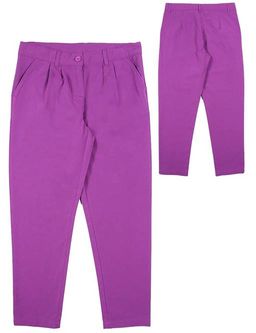 CRB wear/CJ 7T108 Брюки для девочки, темно-лиловый/Ex.Cherubino