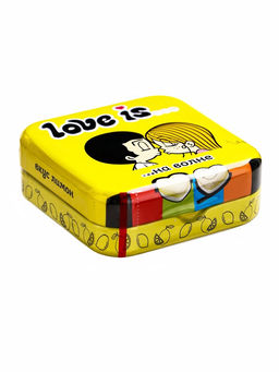 Цена за 2 шт. Освежающие конфеты Love is, в форме сердца, со вкусом морской соли и лимона, 20 г