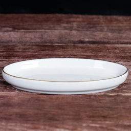 Набор для специй 4 предмета белый А / FY203004 /уп 48/ Золотая отводка Костяной - Галеонтрейд фото 6