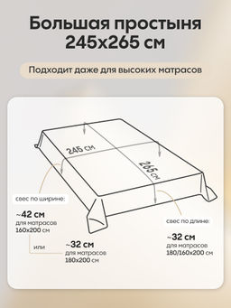 Комплект постельного белья Однотонный Сатин Элитный OCE010 Евро