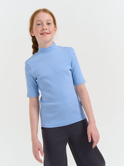 Бадлон с коротким рукавом Голубой 7+ - Bungly фото 2