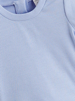 Bisiklet Yaka K?z Bebek Ti??rt ve Tayt 2li