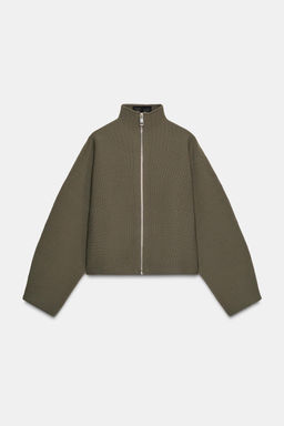 KNIT ZIP-UP JACKET - Zara фото 7