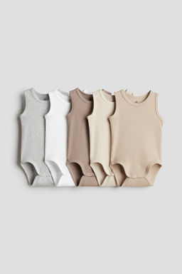Pack de 5 bodies de algod?n - H&m фото 6