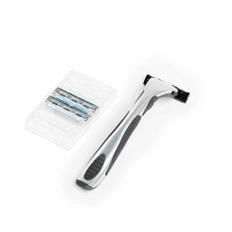 Бритва "Настоящий мужчина 3 Schick Professional", 3 лезвия США, станок + 2 сменных кассеты