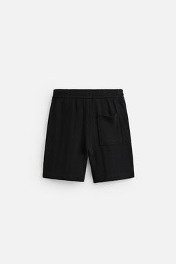 JACQUARD TEXTURED BERMUDA SHORTS - Zara фото 7