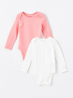 Bisiklet Yaka K?z Bebek ??t??tl? Body 2li